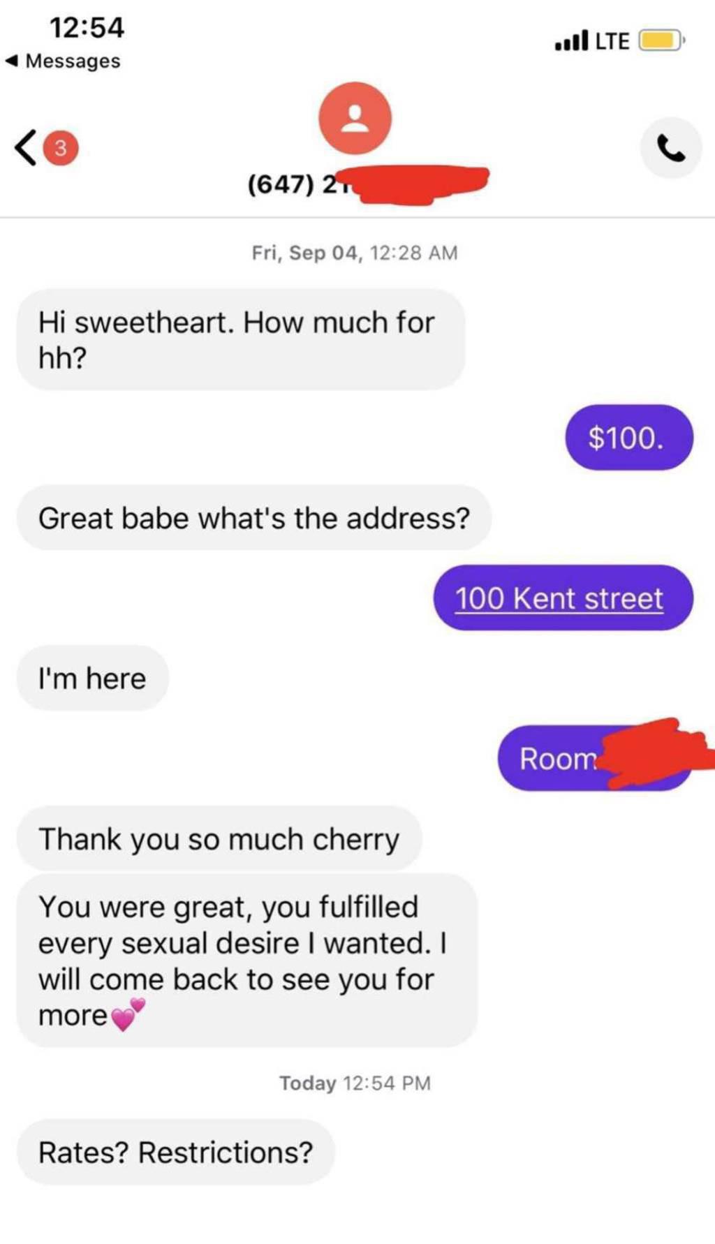 Cherry Downtown toronto Come play with me Greek queen